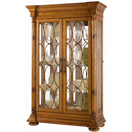 Mariana Display Cabinet with Lighted Interior